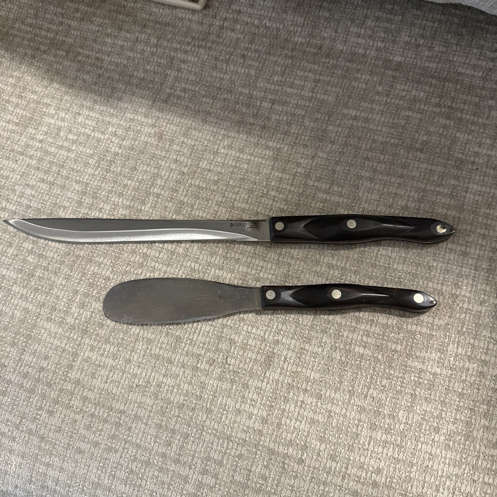 Cutco Carving Knife & Spatula Spreader 1768 KB, 1723 KA Knives Knife USA